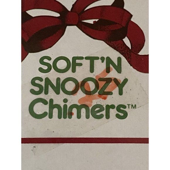 Jasco Vintage Porcelain Bisque Soft N Snoozy Chimer Ornament Hanging Vintage NIB - Picture 6 of 16